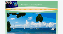 Desktop Screenshot of montserrat-gov.org